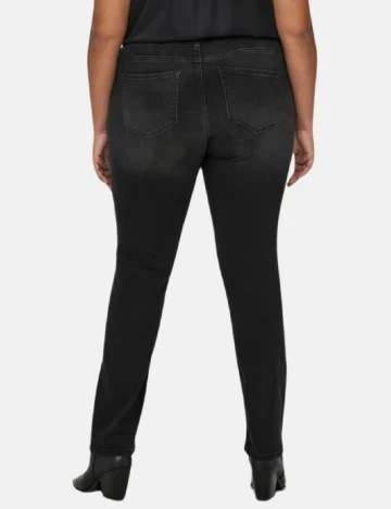 Blugi Only Carmakoma, negru