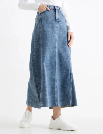 Fusta C&A, albastru Albastru