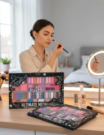 Paleta de machiaj  FAB Factory, mix culori Mix culori