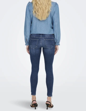 Blugi Only Maternity, albastru Albastru