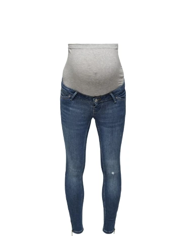 Blugi Only Maternity, albastru Albastru