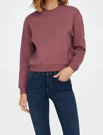 Bluza Jacqueline de Yong, roz pudra inchis