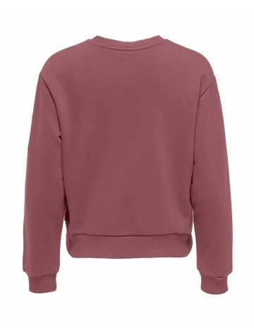 Bluza Jacqueline de Yong, roz pudra inchis Roz