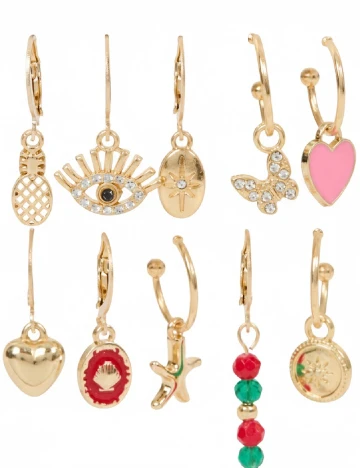 Set Cercei Trendz, auriu