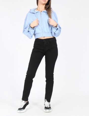 
						Blugi Bershka, negru