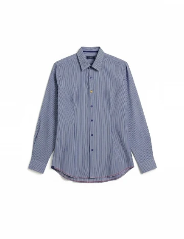 Camasa Zara, gri/albastru