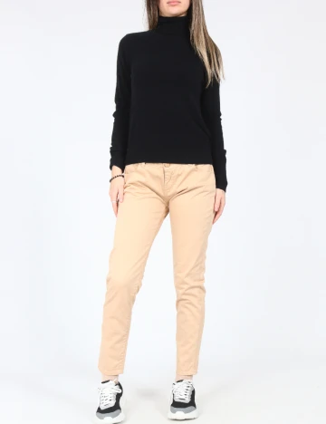 Pantaloni Zara, maro