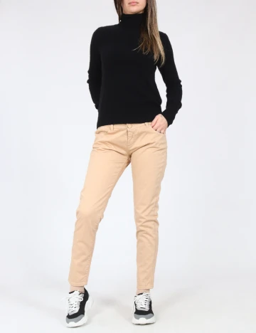 Pantaloni Zara, maro