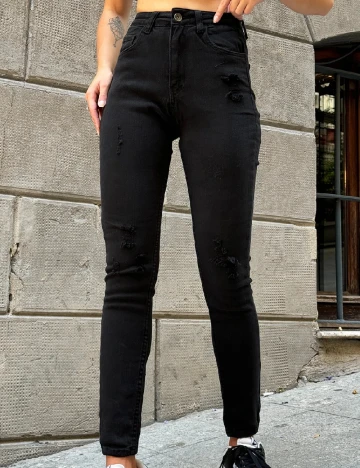 Blugi Alacati Stili, negru Negru