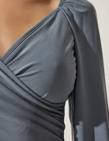 Bluza Happiness Istanbul, gri Gri