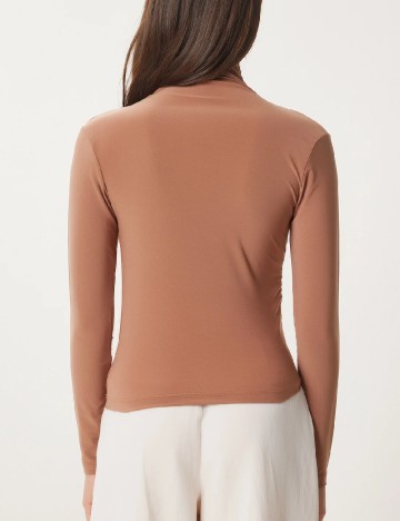 Bluza Happiness Istanbul, maro