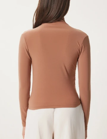 Bluza Happiness Istanbul, maro