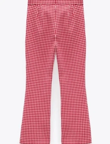 Pantaloni Zara, rosu Rosu