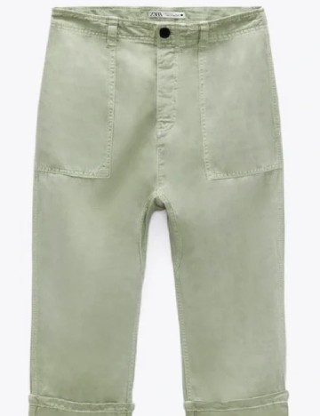 Pantaloni Zara, verde