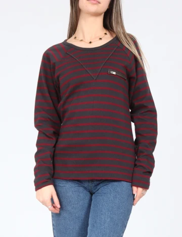 Bluza Zara, gri/visiniu