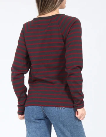 Bluza Zara, gri/visiniu