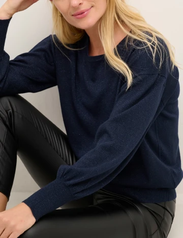 Bluza Kaffe, bleumarin Albastru