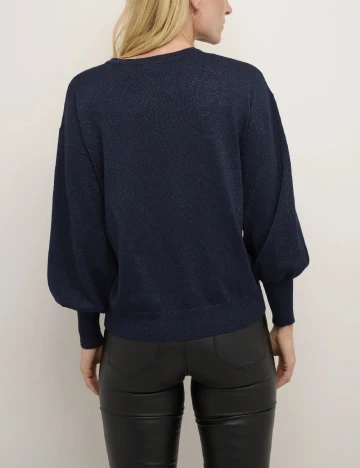 Bluza Kaffe, bleumarin Albastru