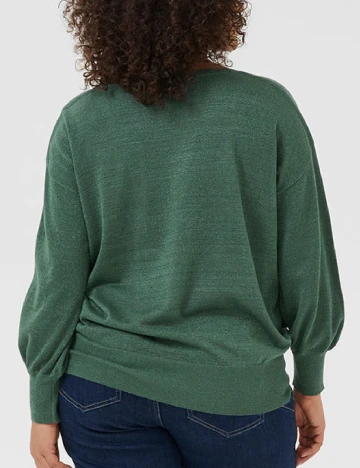 Bluza Kaffe Curve, verde Verde