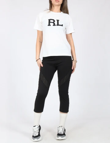 Colanti trei sferturi Bershka, negru