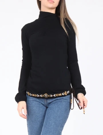 Bluza Bershka, negru