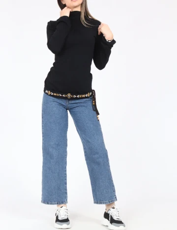 Bluza Bershka, negru