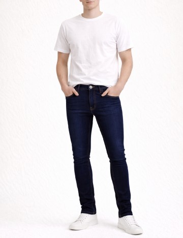 
						Blugi Bershka, bleumarin