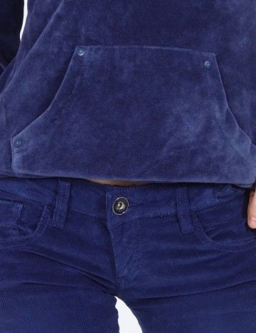 Pantaloni Zara, bleumarin