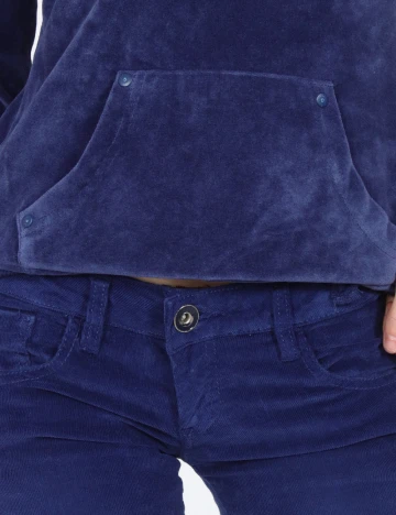 Hanorac Bershka, bleumarin