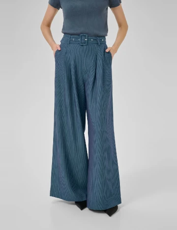 Pantaloni My Essential Wardrobe, albastru