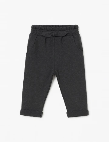 Pantaloni Zara, gri inchis