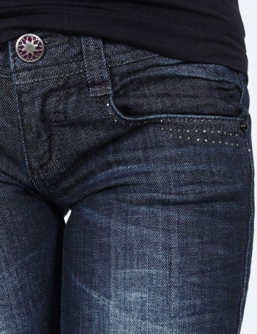 Blugi Bershka, albastru