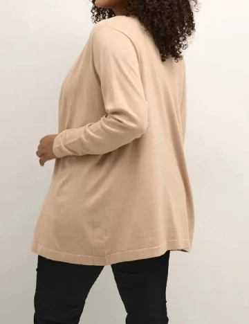 Cardigan Kaffe Curve, crem