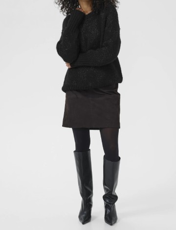 Pulover Kaffe, negru