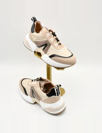 Adidasi Alexander Smith, crem