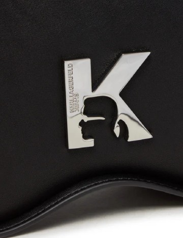 Geanta Karl Lagerfeld Jeans, negru