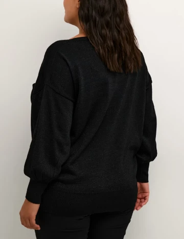 Bluza Kaffe Curve, negru