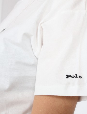 Tricou Polo Ralph Lauren, alb