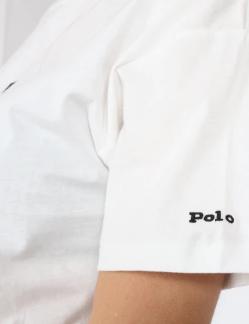 Tricou Polo Ralph Lauren, alb