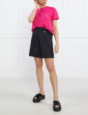 
						Pantaloni scurti Liu Jo, negru