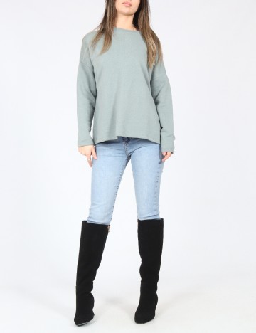 Bluza Pull&Bear, verde