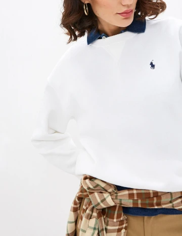 Bluza Polo Ralph Lauren, alb