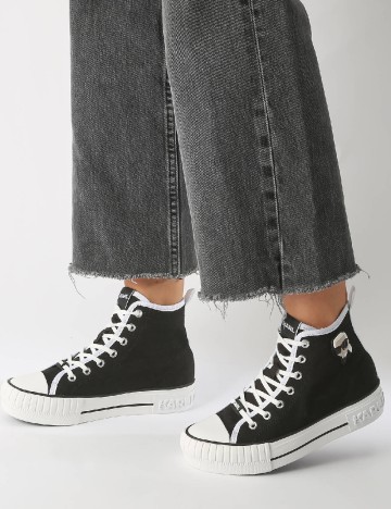 Tenisi KARL LAGERFELD, negru