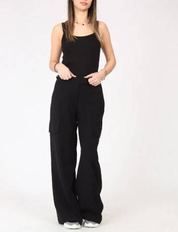 Pantaloni C&A, negru