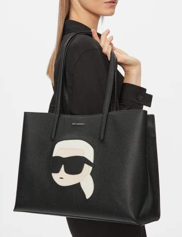 
						Geanta KARL LAGERFELD, negru