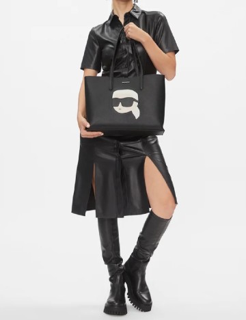 Geanta KARL LAGERFELD, negru