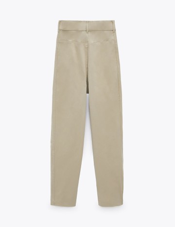 Pantaloni Zara, verde, S