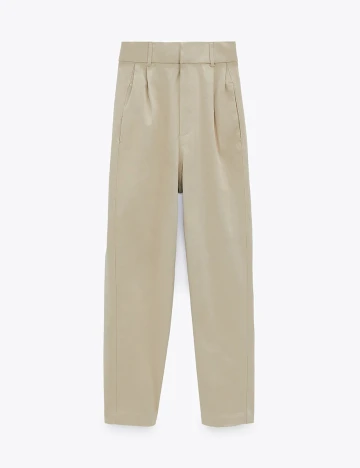 Pantaloni Zara, verde, S