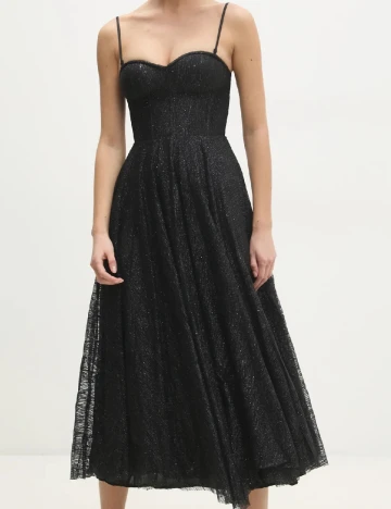 Rochie medie Answear LAB, negru