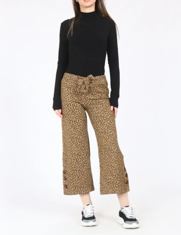 Pantaloni Zara, animal print
